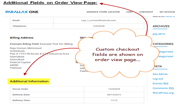 Woocommerce: WooCommerce Checkout Field Editor